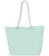 KI3209 Kimood Marine Style Tote Bag Washed Misty Green colour image